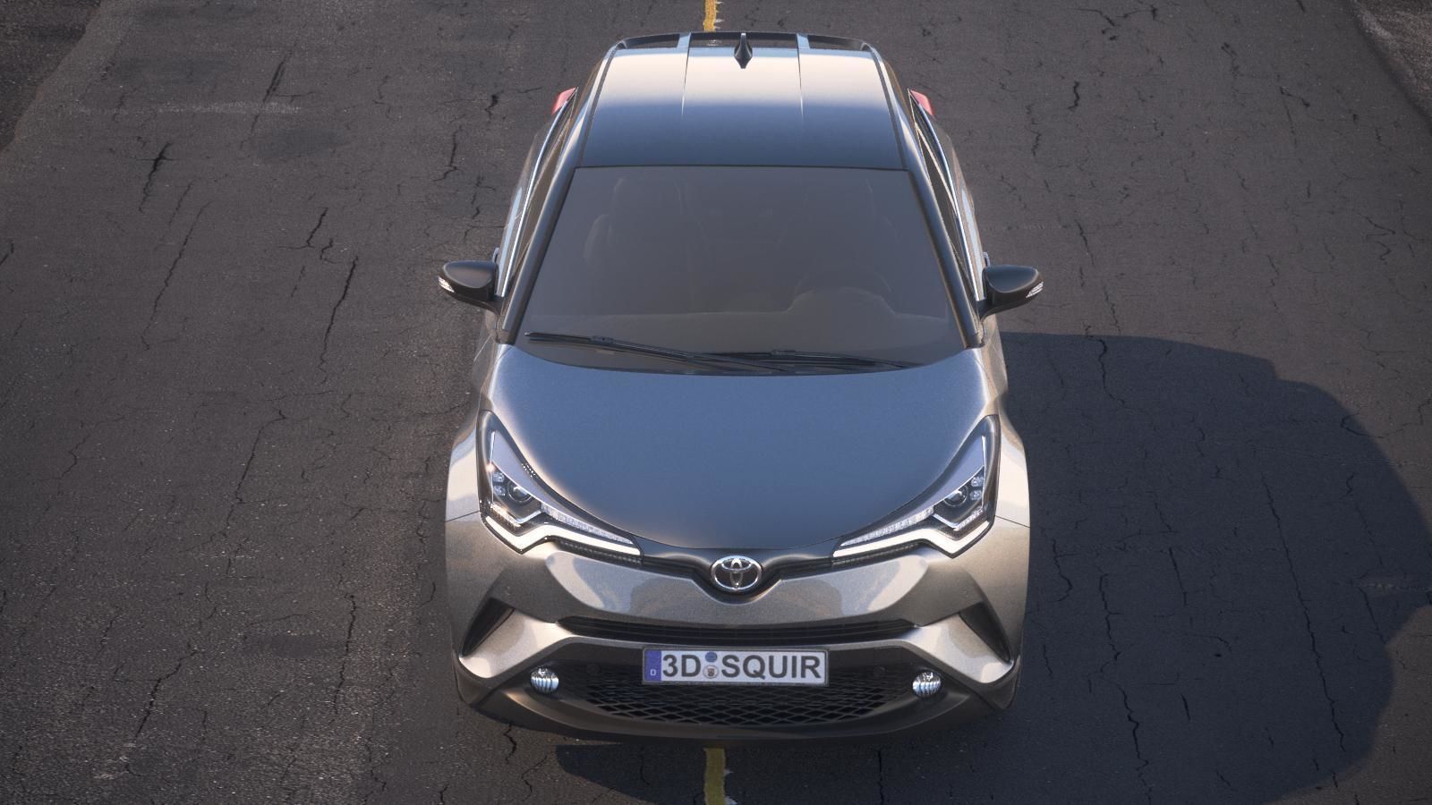 Toyota C-HR 2017 3D model_13