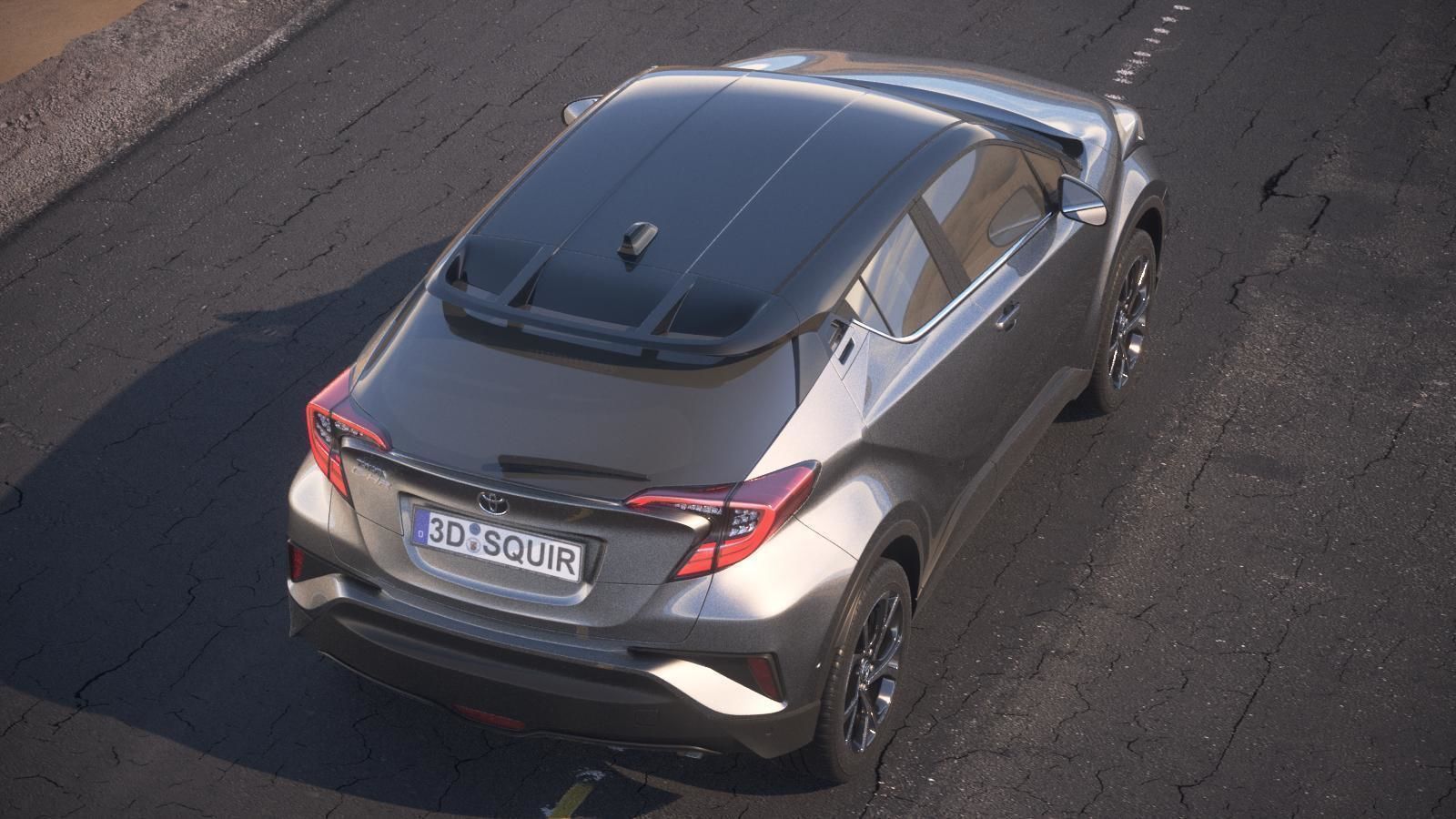 Toyota C-HR 2017 3D model_10