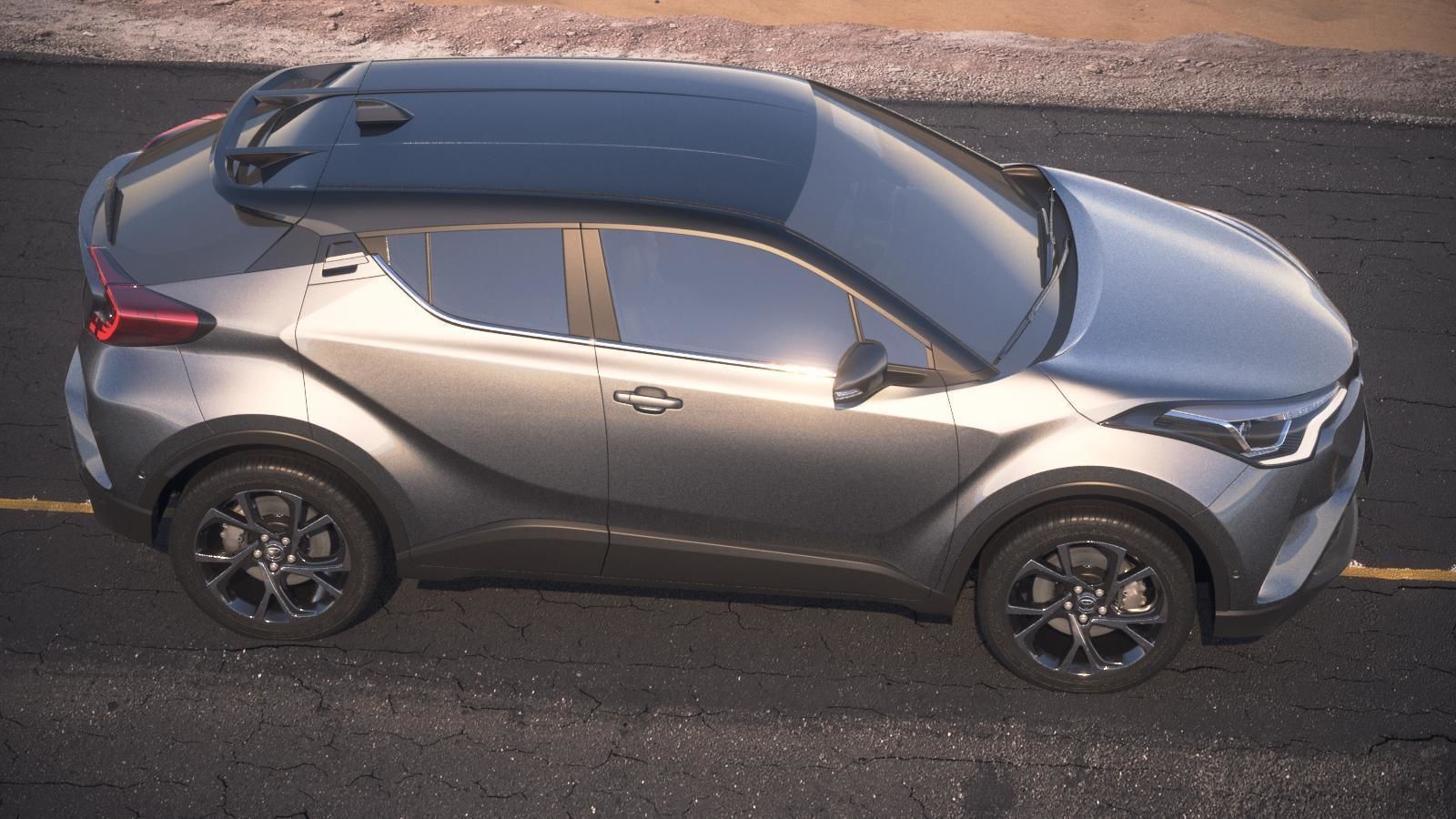 Toyota C-HR 2017 3D model_6