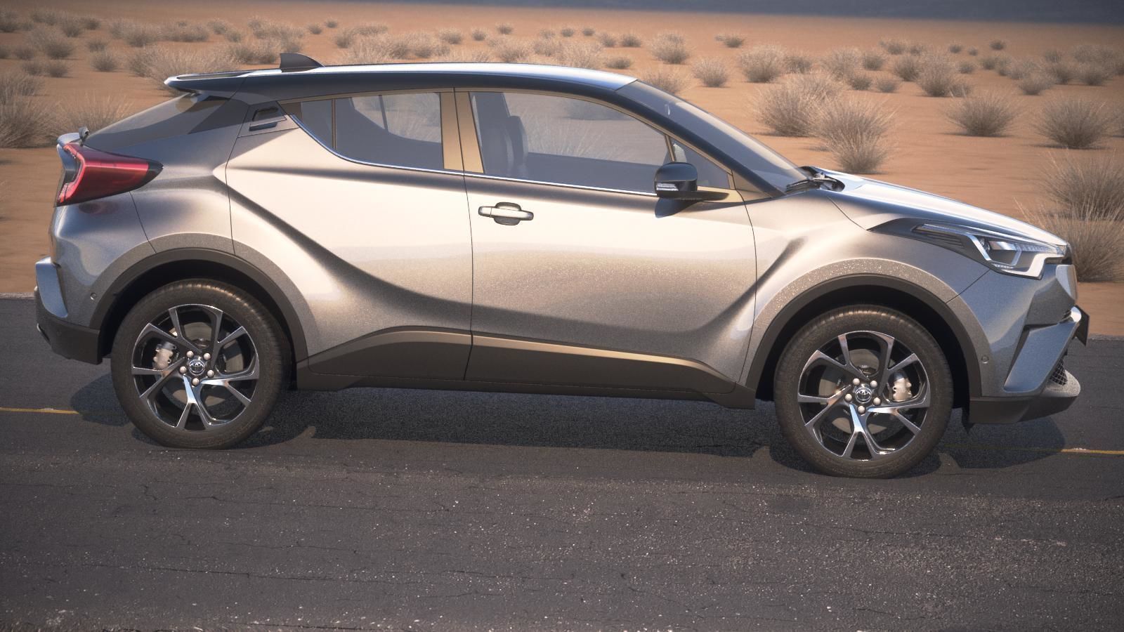 Toyota C-HR 2017 3D model_7