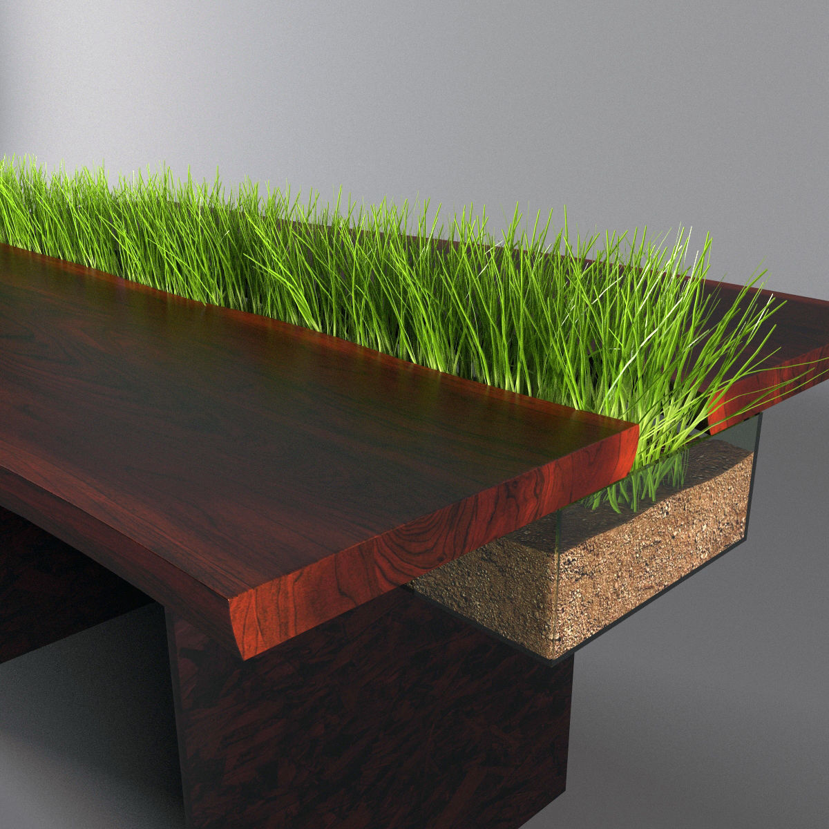 Plants bamboo plant in pot 3D model_47