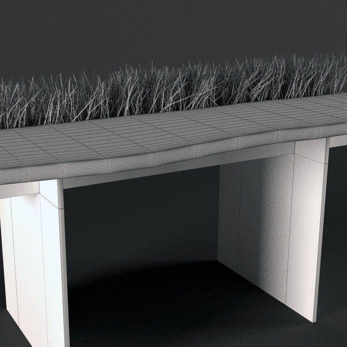 Plants bamboo plant in pot 3D model_46