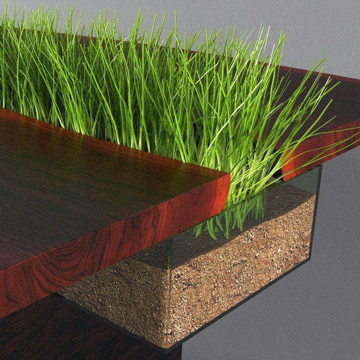 Plants bamboo plant in pot 3D model_45