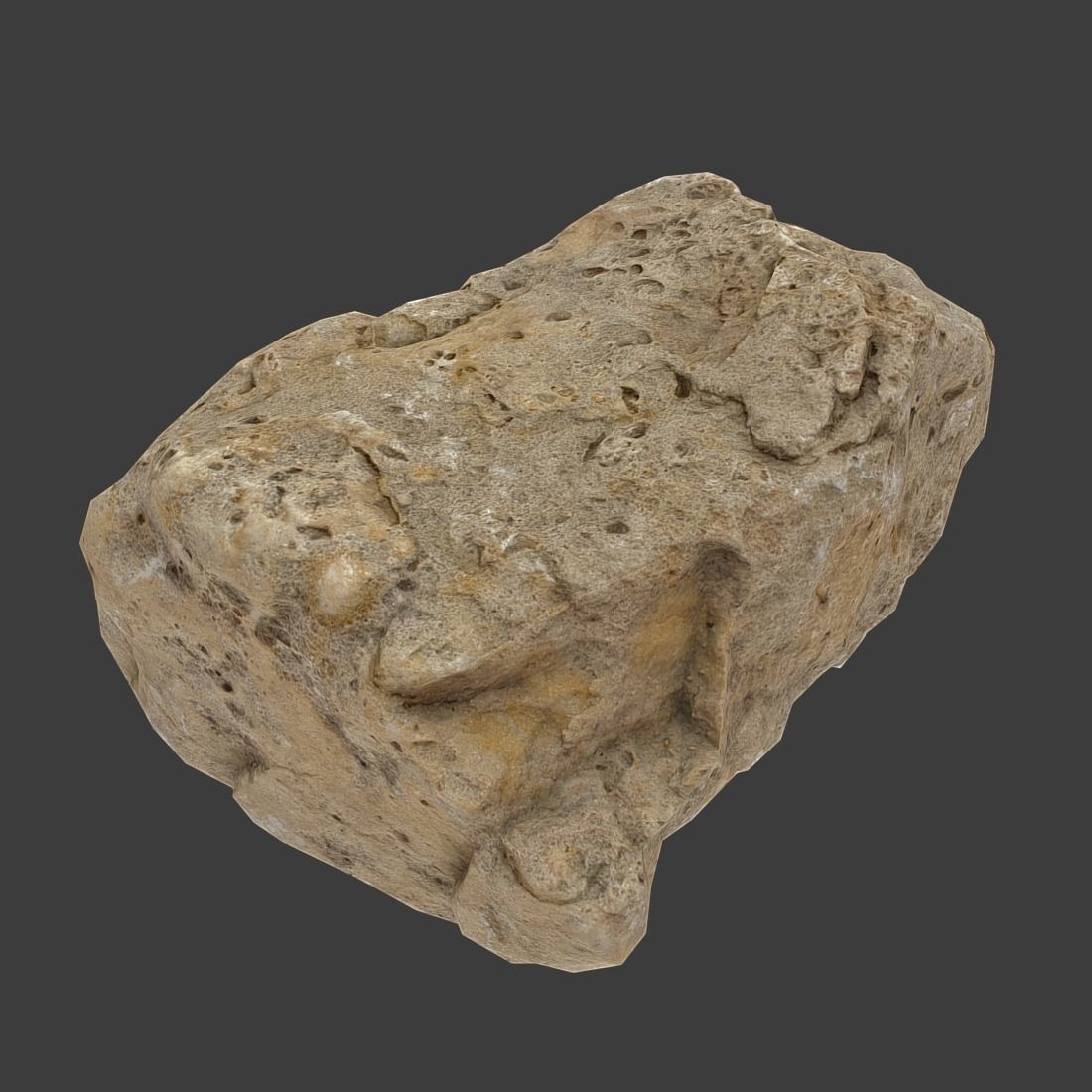 Lisa Stone Low-poly 3D model_7