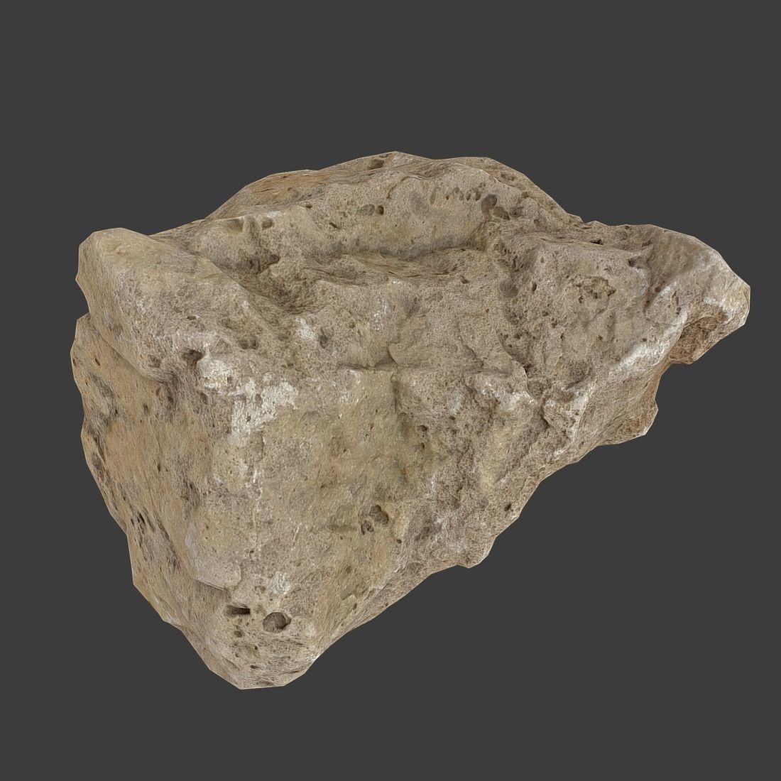 Lisa Stone Low-poly 3D model_11