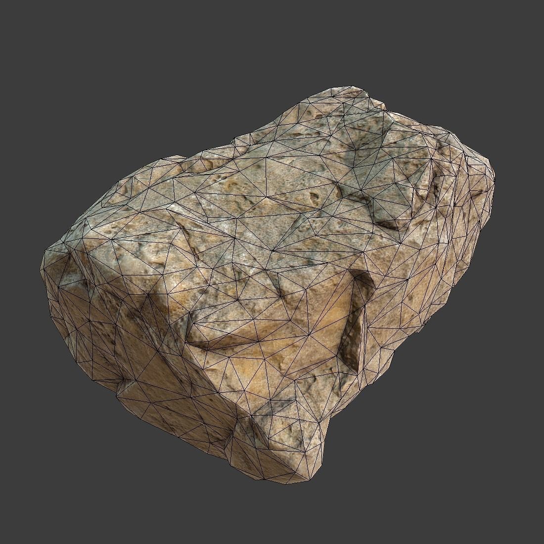 Lisa Stone Low-poly 3D model_6