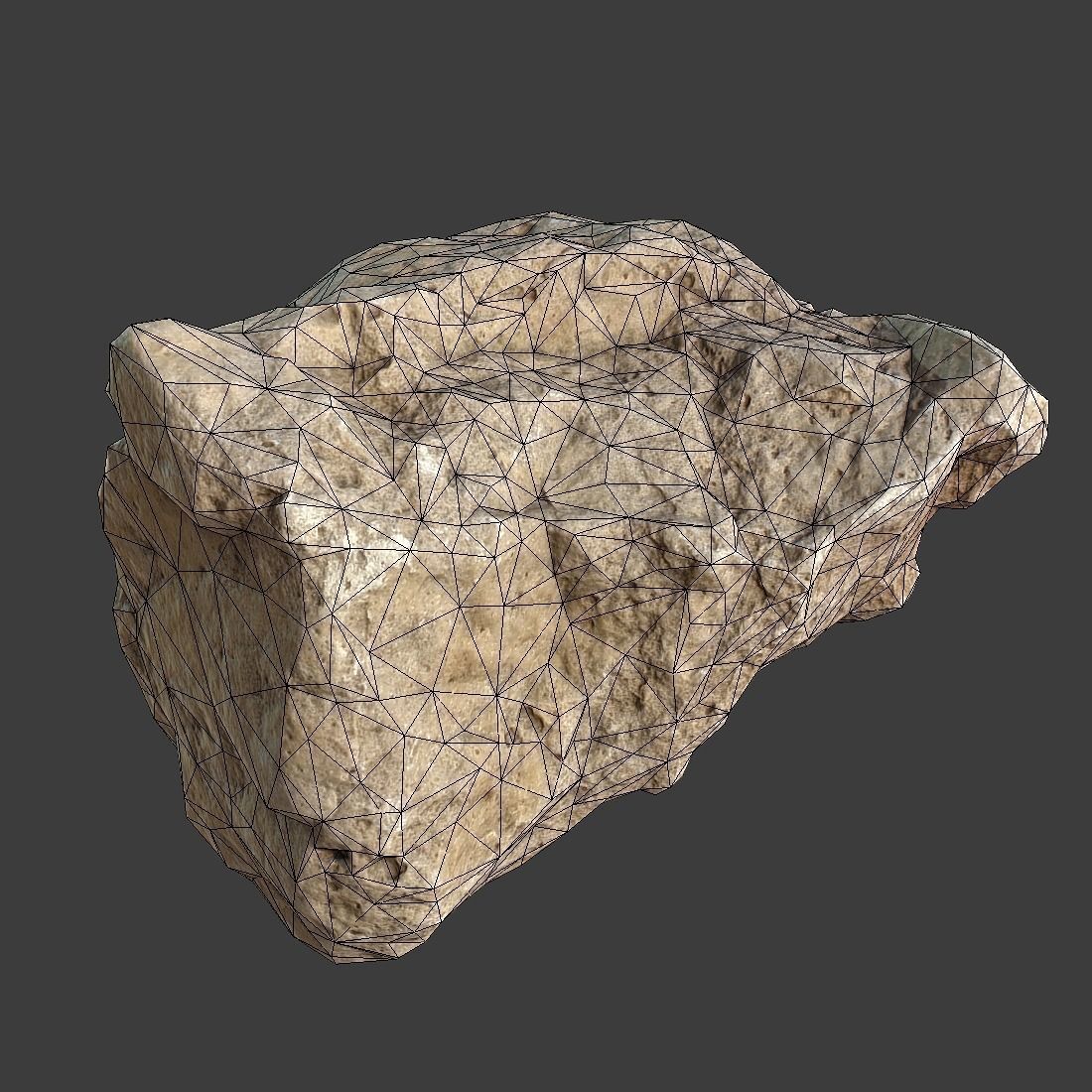 Lisa Stone Low-poly 3D model_10