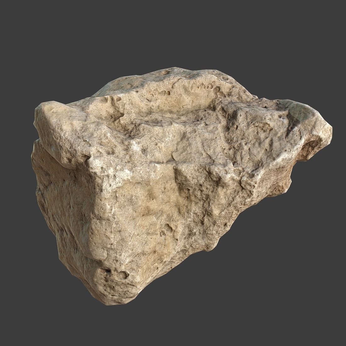 Lisa Stone Low-poly 3D model_9