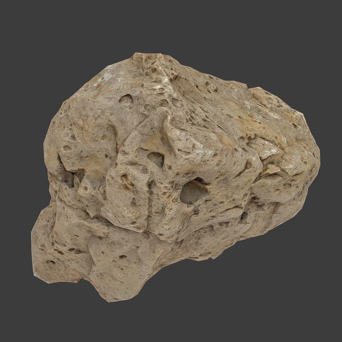 Lisa Stone Low-poly 3D model_3