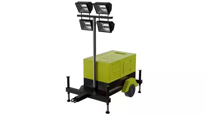 Mobile Construction Light