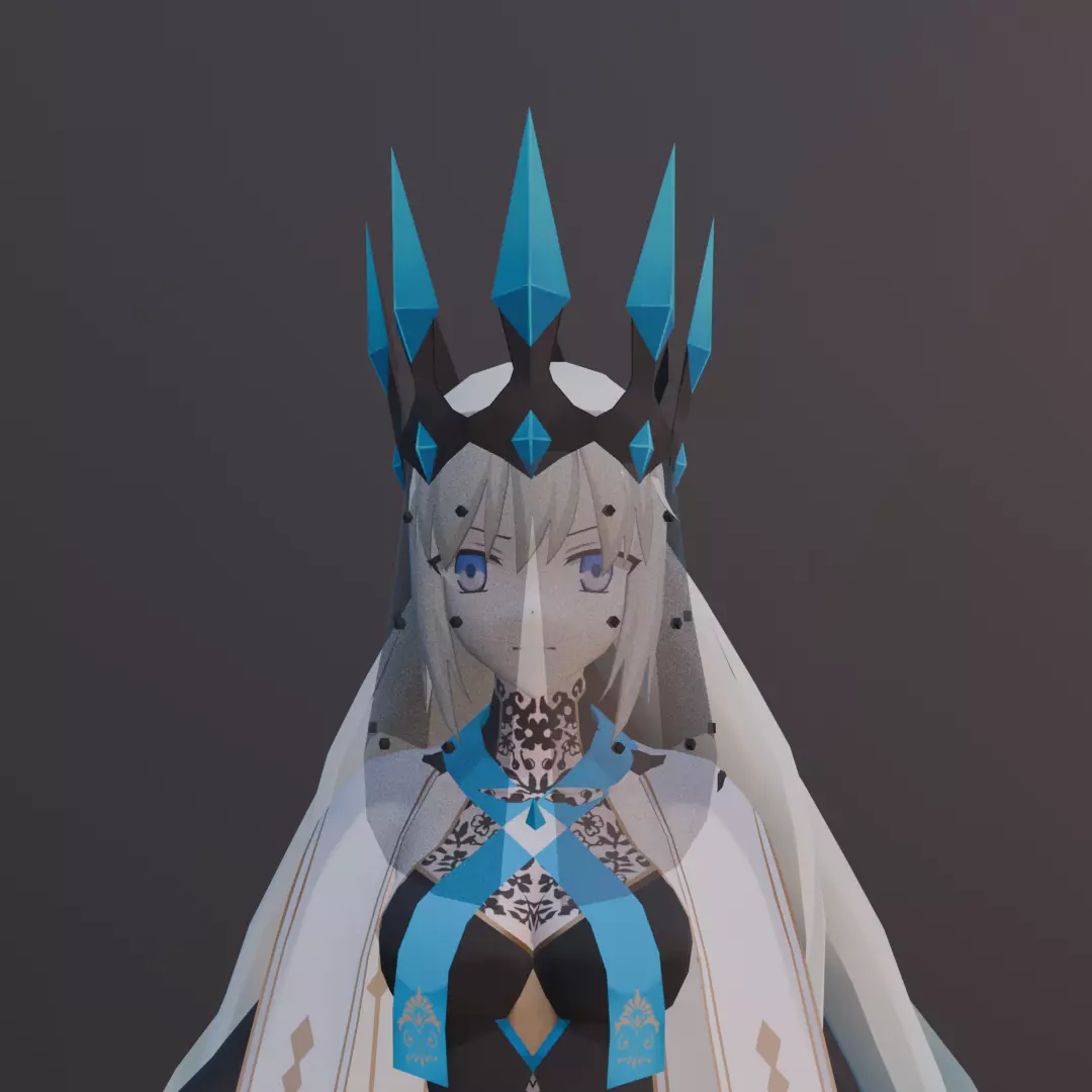 Morgan le fay 3D model