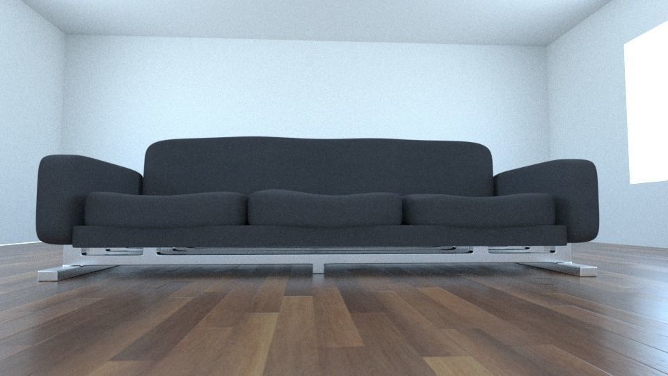 Couch chair 3D model_14