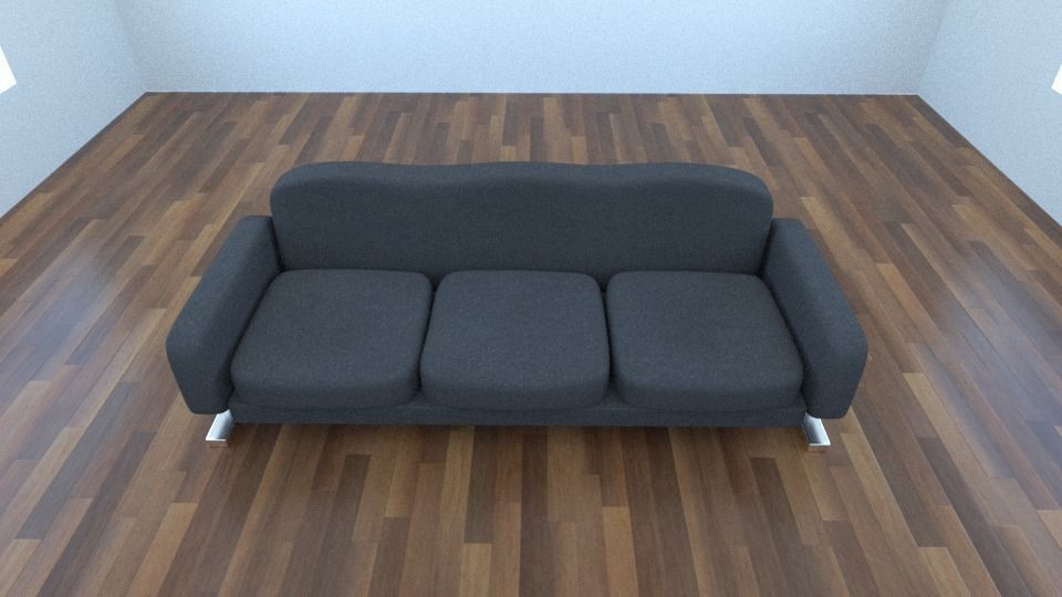 Couch chair 3D model_0