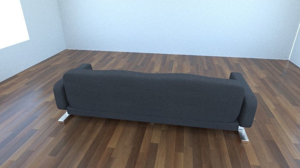 Couch chair 3D model_6