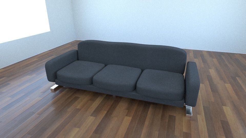 Couch chair 3D model_23