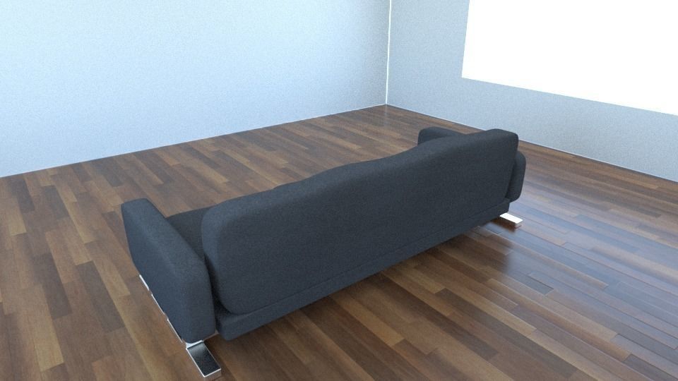 Couch chair 3D model_17