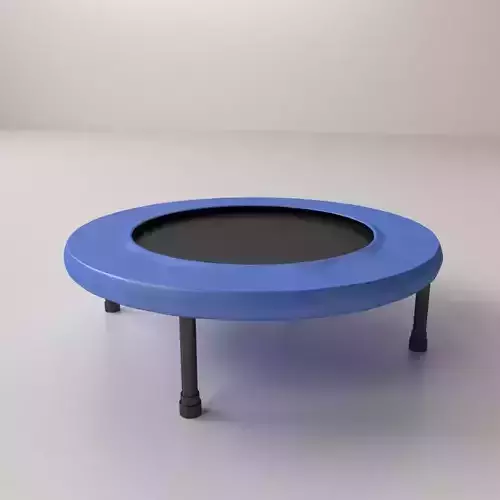 Trampoline with legs