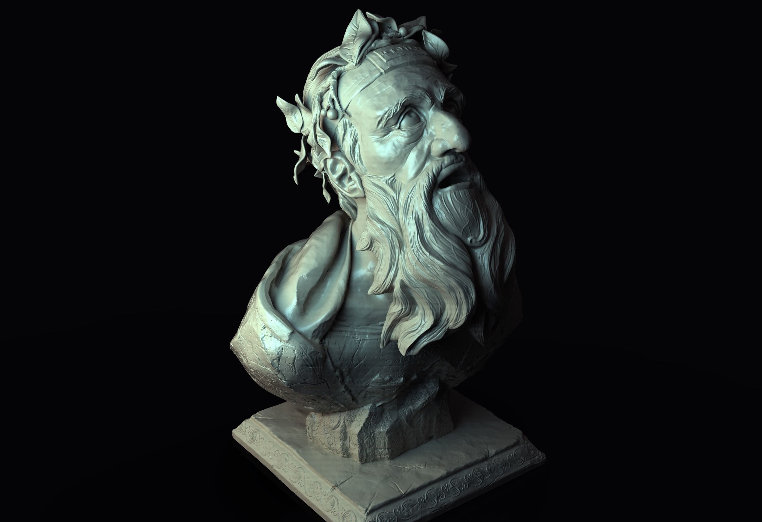 Chryses Bust 3D model_0