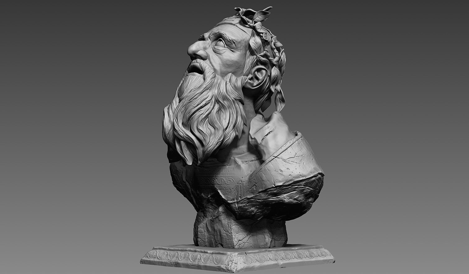 Chryses Bust 3D model_7