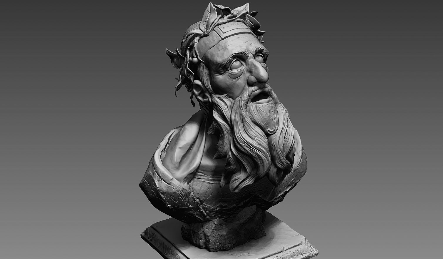 Chryses Bust 3D model_6