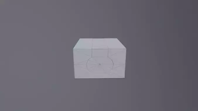 Toy Packet 02 Low-poly 3D model 7