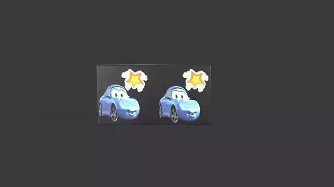 Toy Packet 02 Low-poly 3D model 2