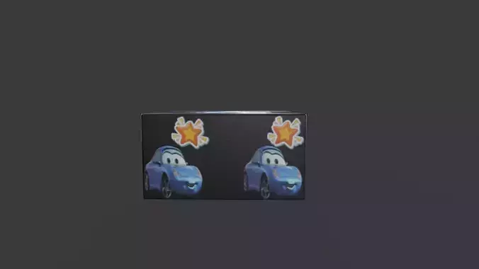 Toy Packet 02 Low-poly 3D model 5