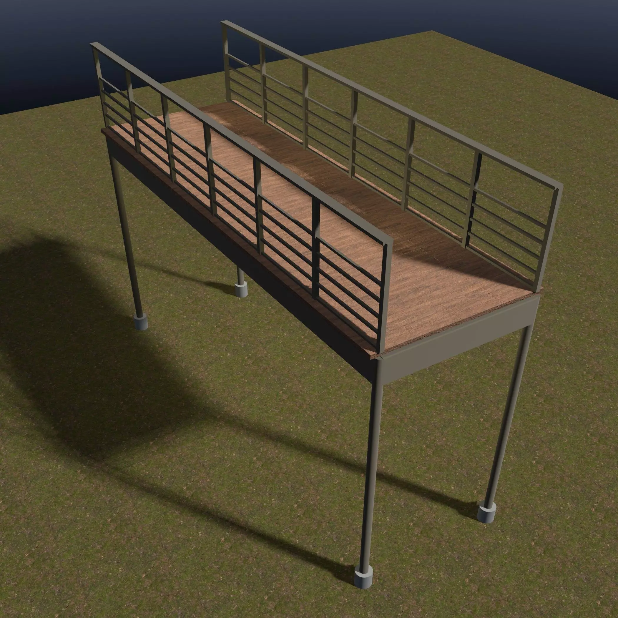 Bridge in concept 26L01 3D model