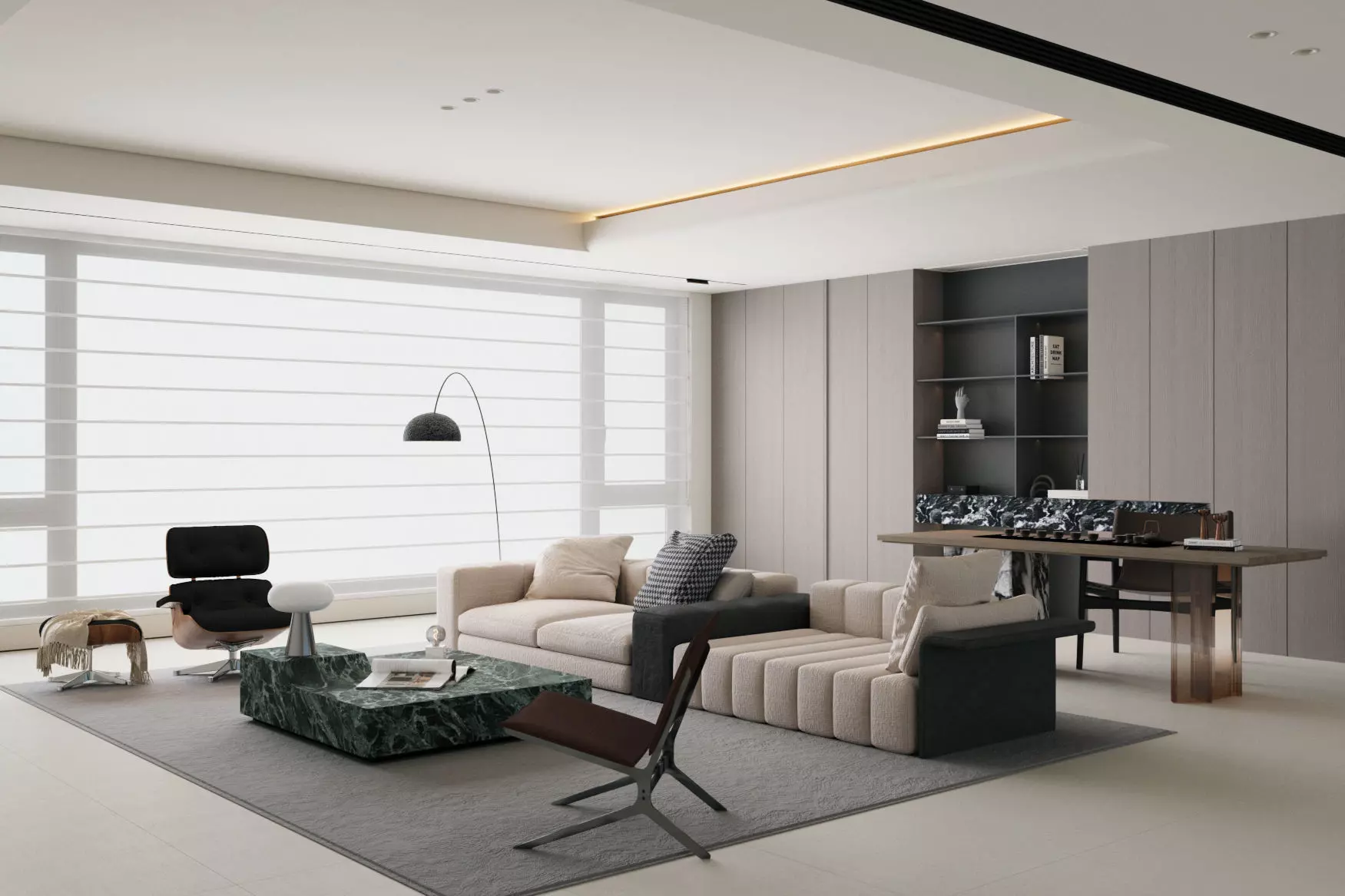 living room 3D model