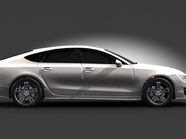 Audi A7 3D model_1