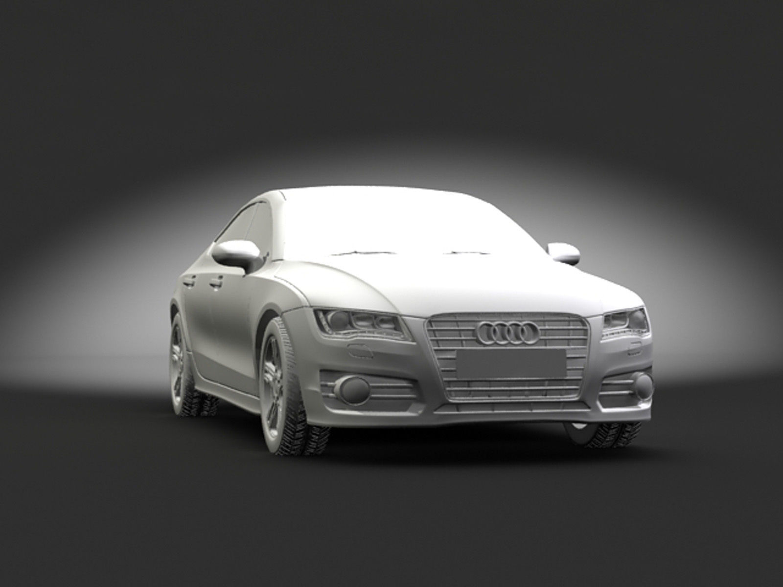 Audi A7 3D model_8