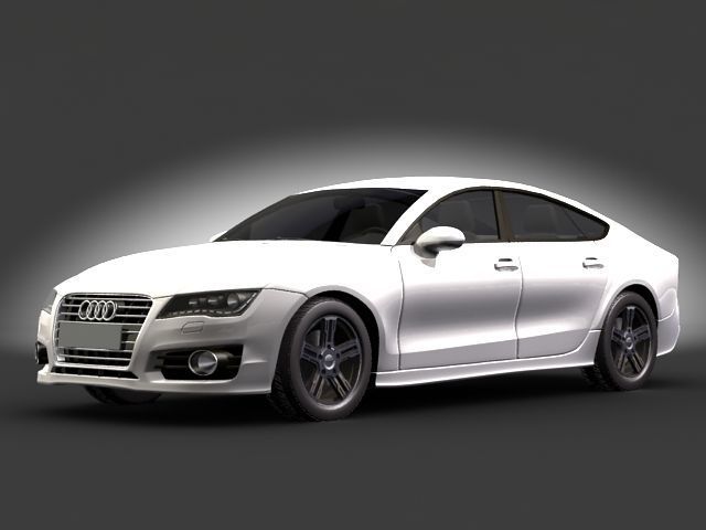 Audi A7 3D model_0