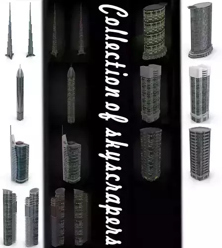 Collection of skyscrapers