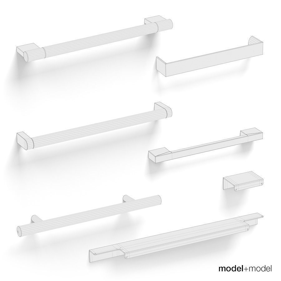 Cabinet handles 3D model_11