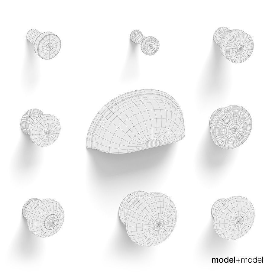 Cabinet handles 3D model_10