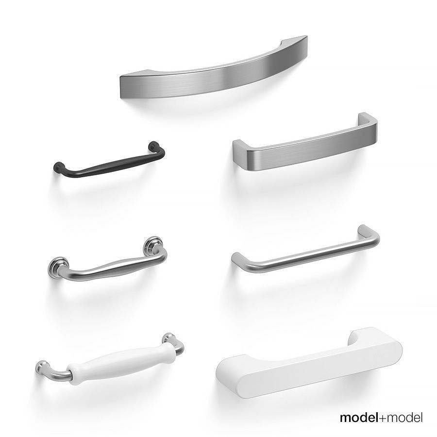 Cabinet handles 3D model_1