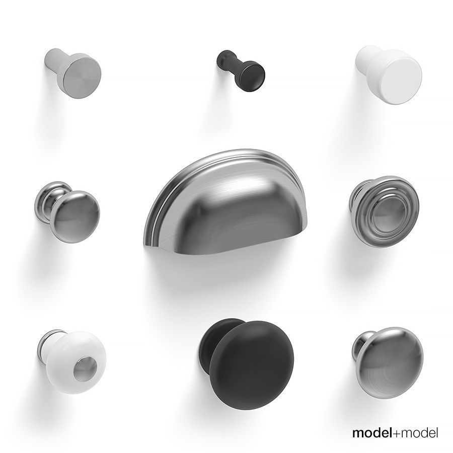 Cabinet handles 3D model_2