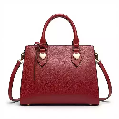 Luxury Valentines Handbag 3D Model