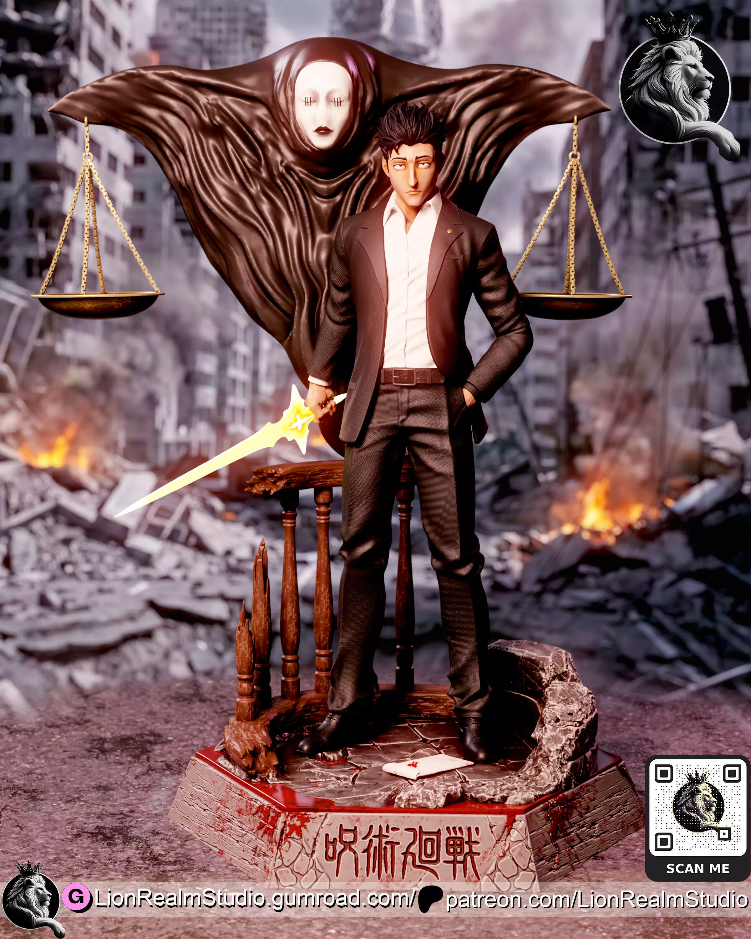 Hiromi Higuruma from Jujutsu Kaisen 3D print model