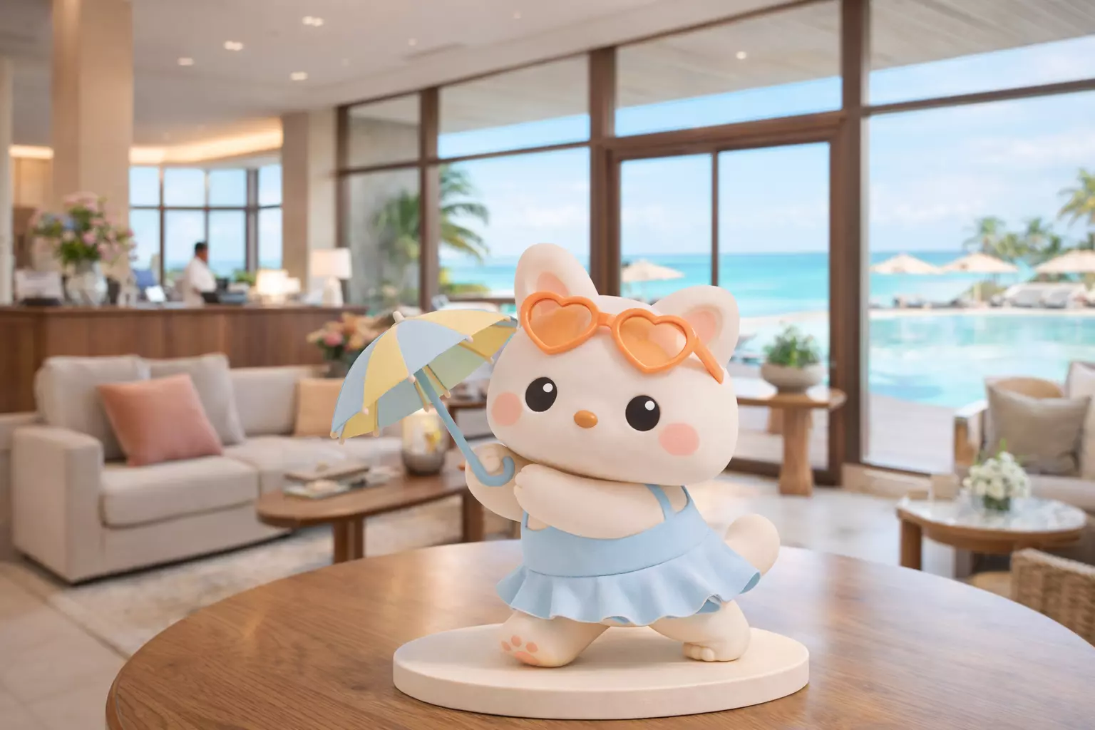 MiMe - Cutie Beach Cat 3D print model