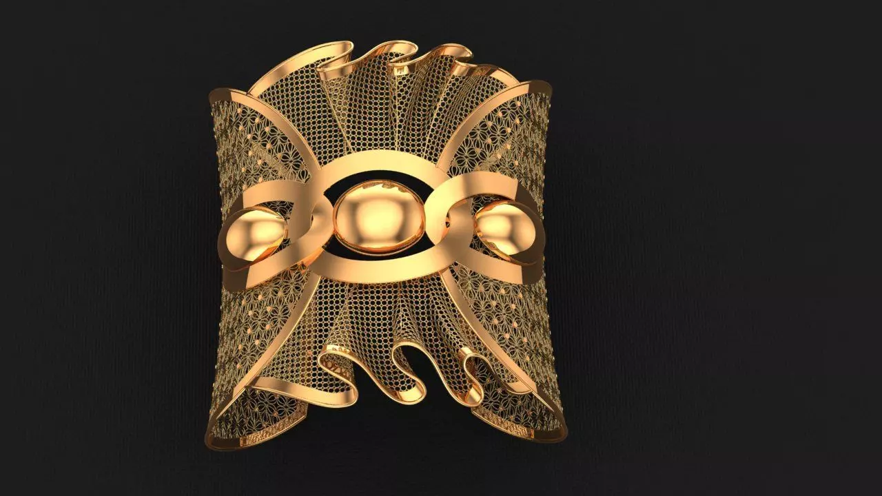 Fusion Turkish Full Glass Bracelets 24 3D print model