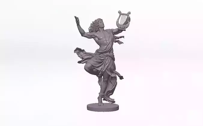 Apollo - Greek God 3d print model