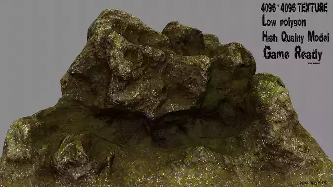 Rocks rock with grass