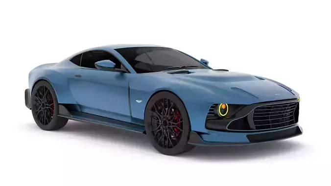 Aston Martin Valour 2026 3D model