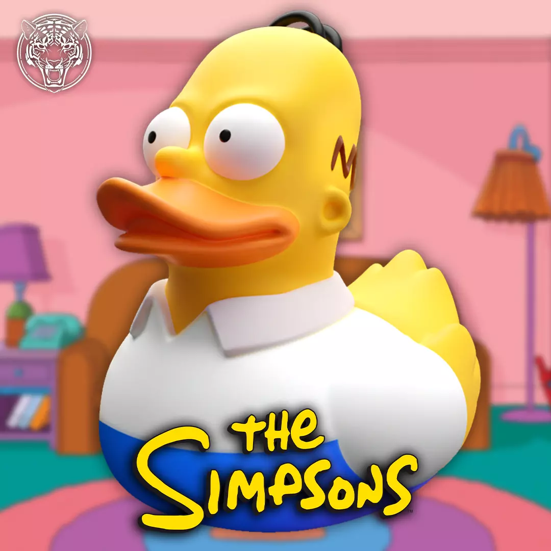 Homer Simpson - Rubber Duck 3D print model
