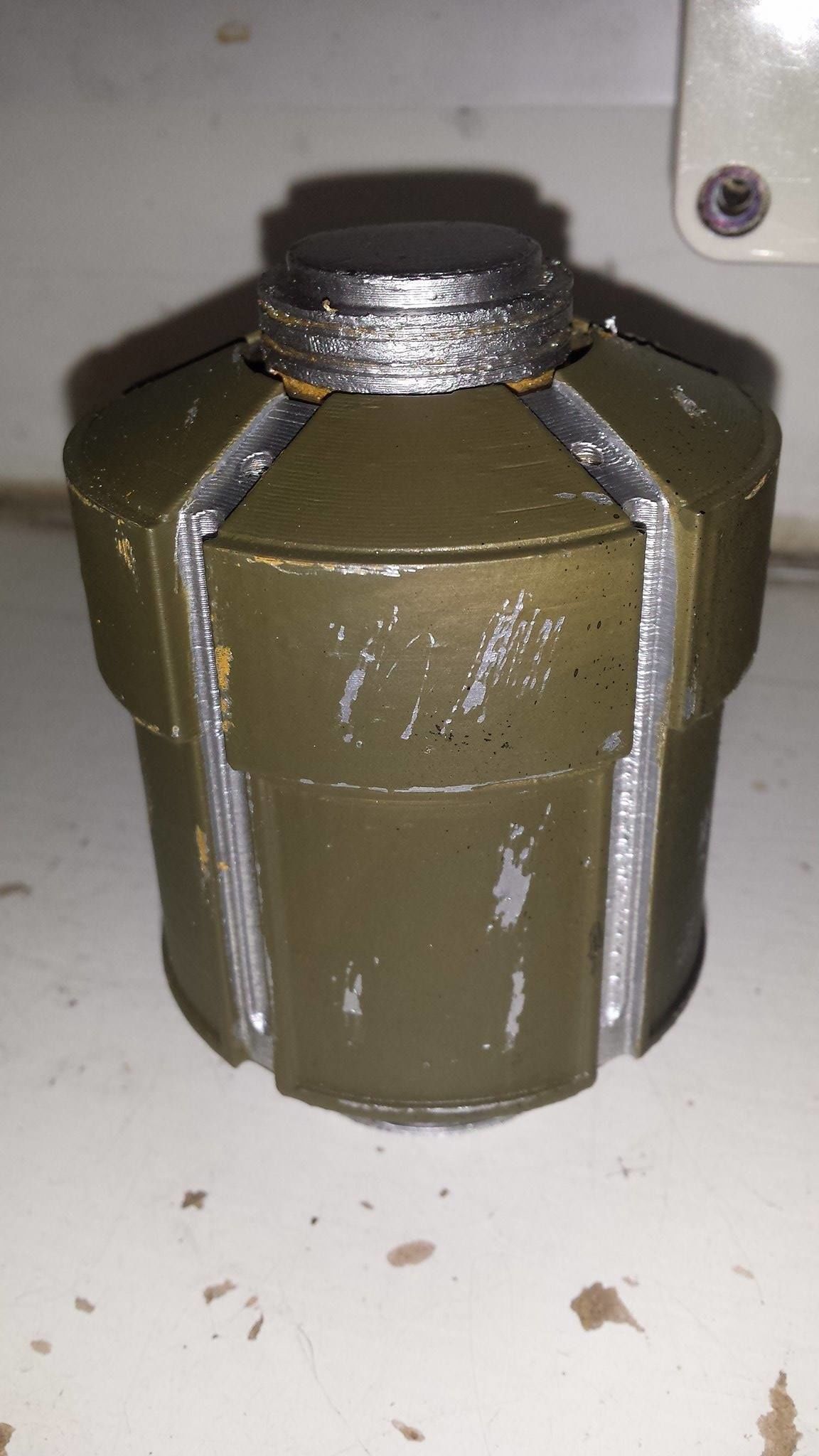 Grenade prop for Dum Dum Dugan Costume Cosplay Captain America 3D print model_2