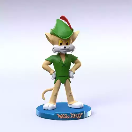 Waldo Kitty   Robin Cat