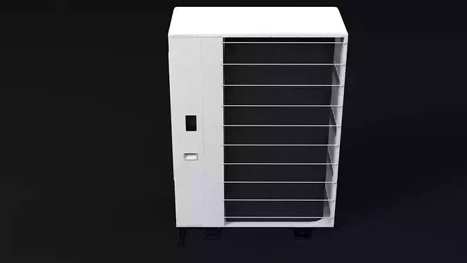 Air Heat Pump 3D model 6