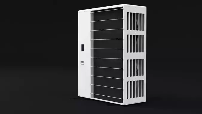 Air Heat Pump 3D model 5