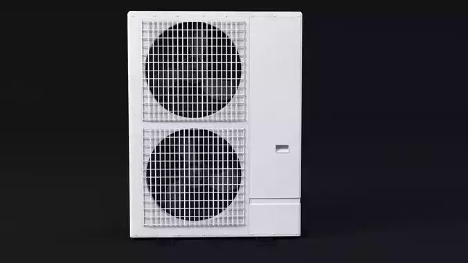 Air Heat Pump 3D model 3